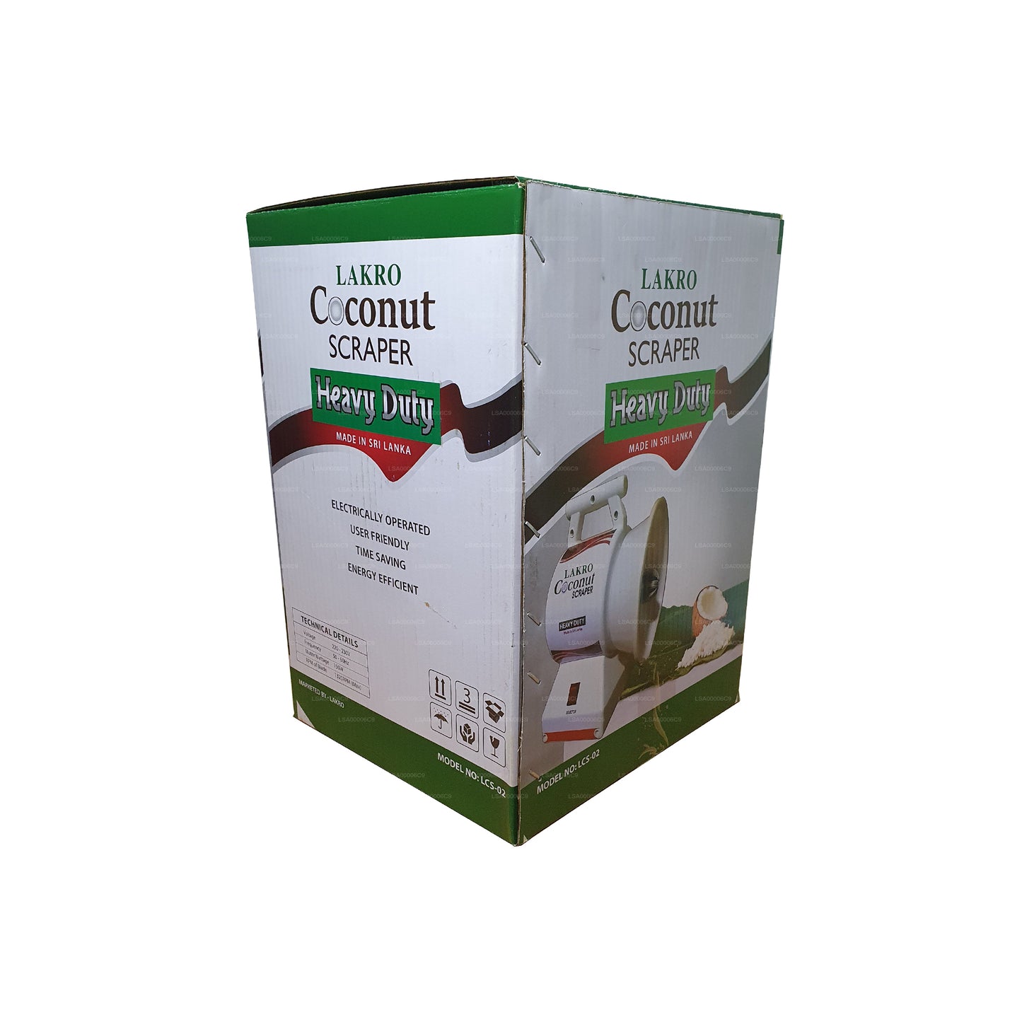 Lakro Heavy Duty kokos skraber maskine (LCS-007)