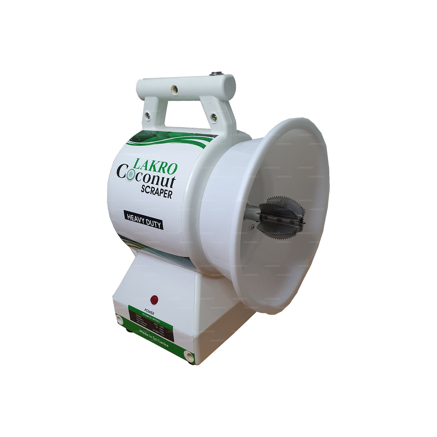 Lakro Heavy Duty kokos skraber maskine (LCS-007)
