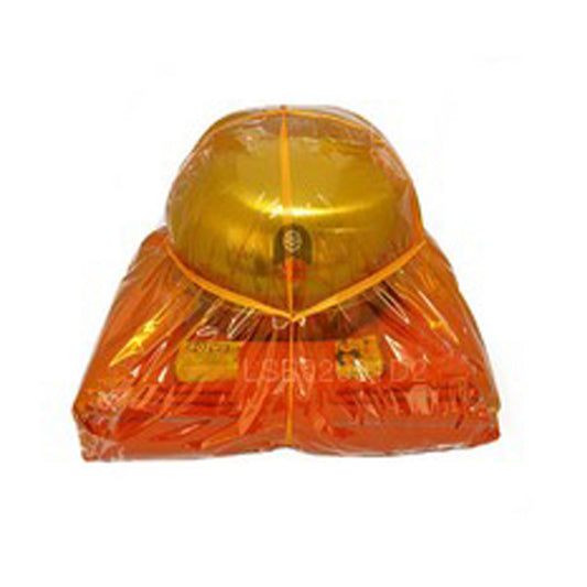 Lakpura® Ata Pirikara (Thailandsk badekåbe i ren bomuld med skål i rustfrit stål)