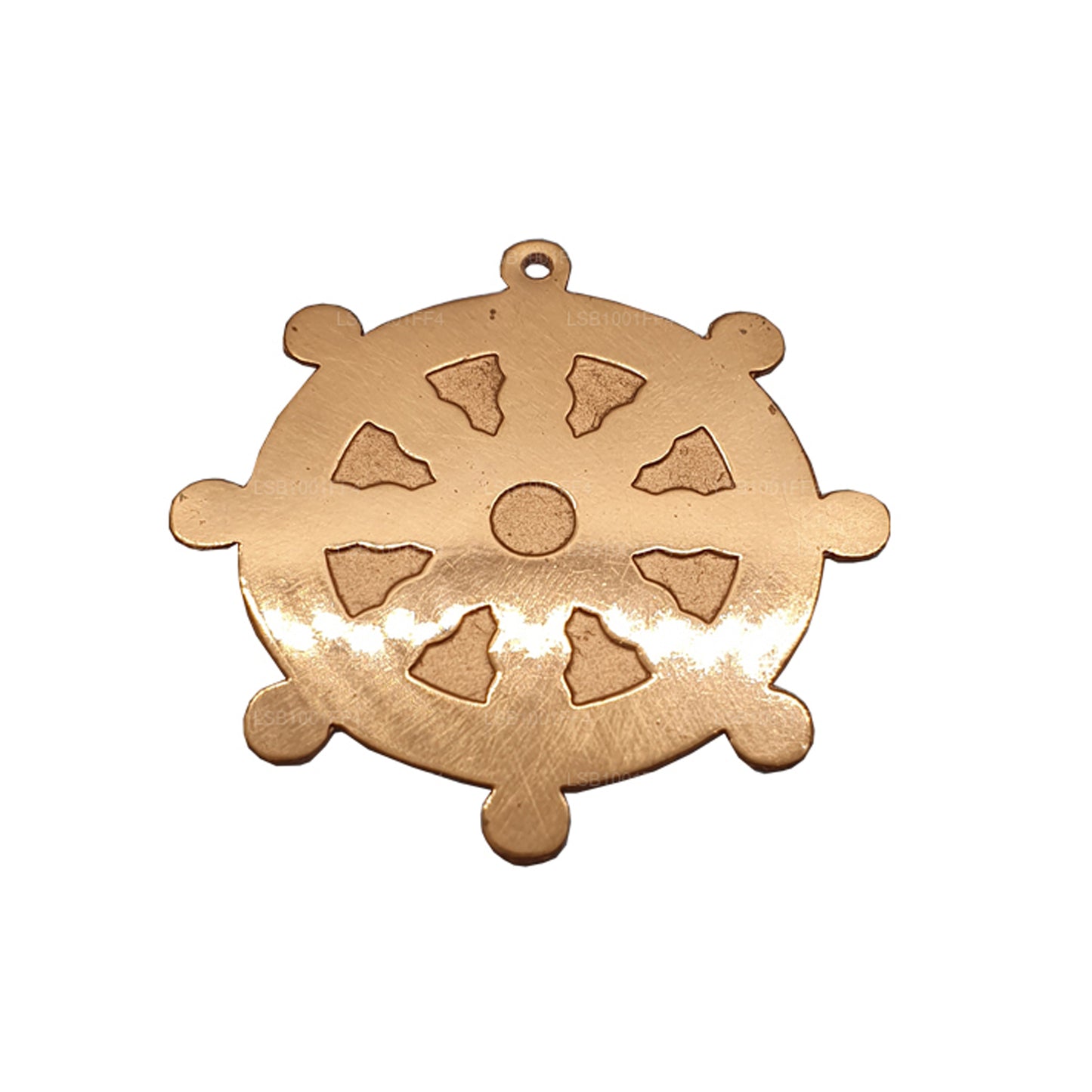 Copper Dharmachakra (4 cm)