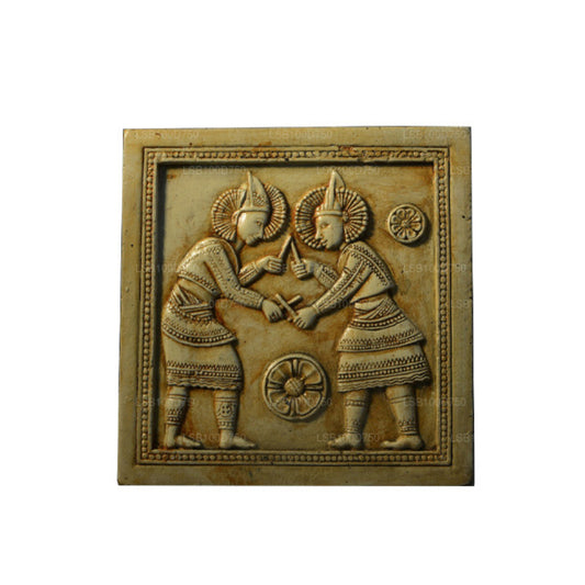 NHRC Sculpture Of Lee Keli Wayanna (Plate) - Southern Province