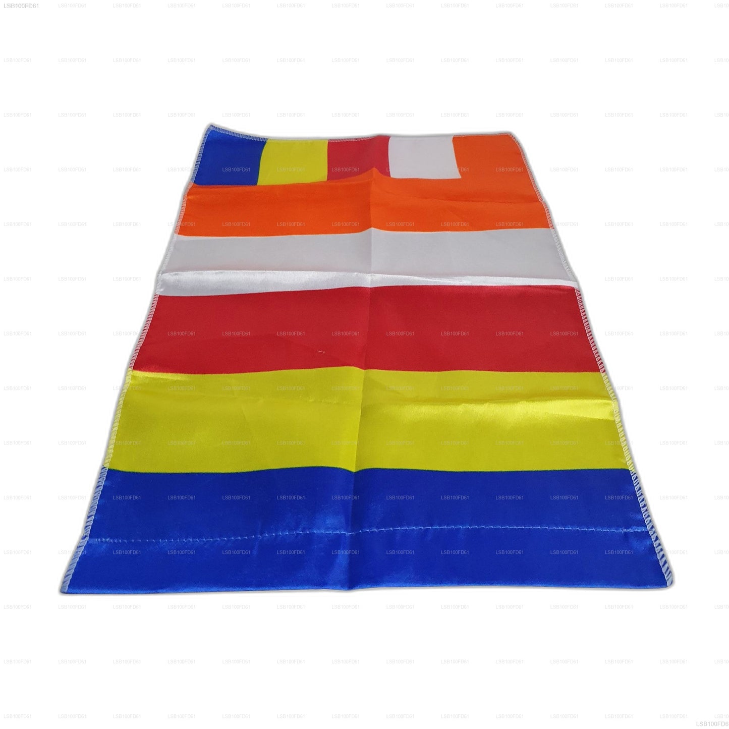 Lakpura® Sri Lankan Fabric Buddhist Flag