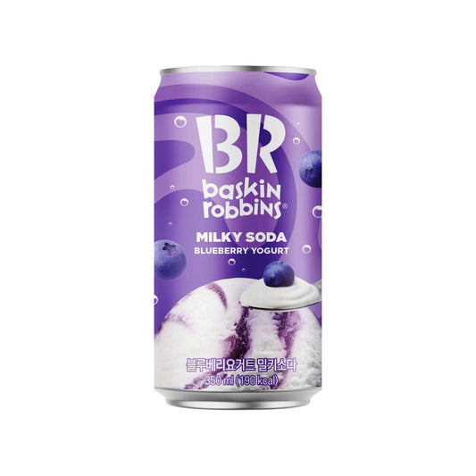 Baskin Robbins Blåbær Yoghurt Mælkesodavand (350ml)