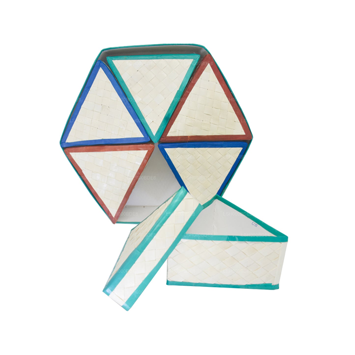 Lakpura Palmyrah Leaf gaveæske (Design D)