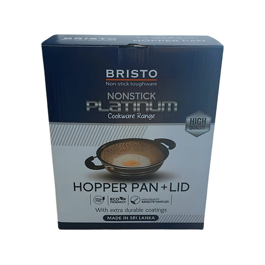 Bristo Nonstick Platinum Hopperpande 18 cm (7 tommer)