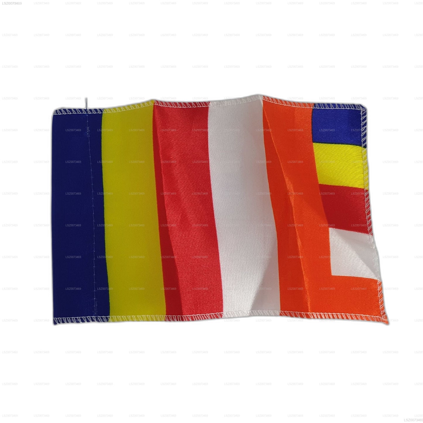 Lakpura® Sri Lankan Fabric Buddhist Flag