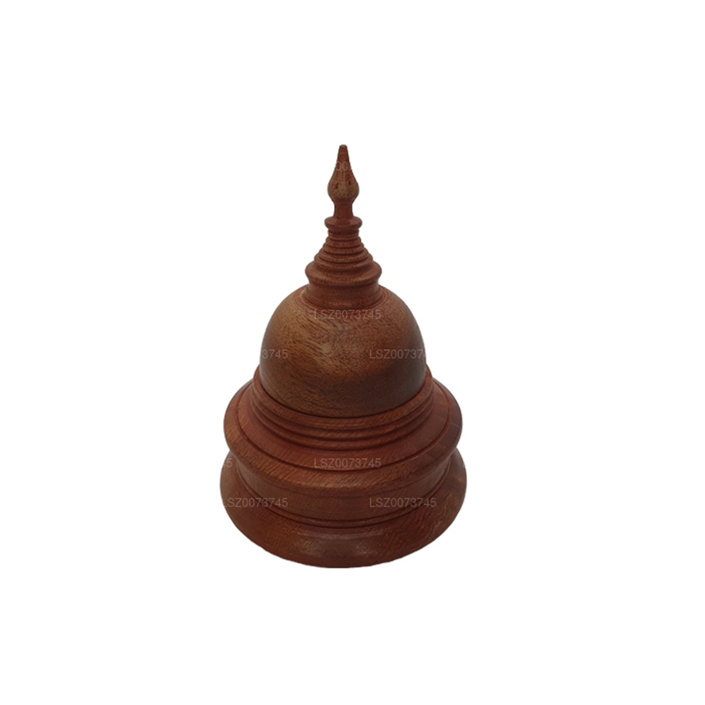 Buddha Stupas Wood Farve (H-4 tommer W-3 tommer)