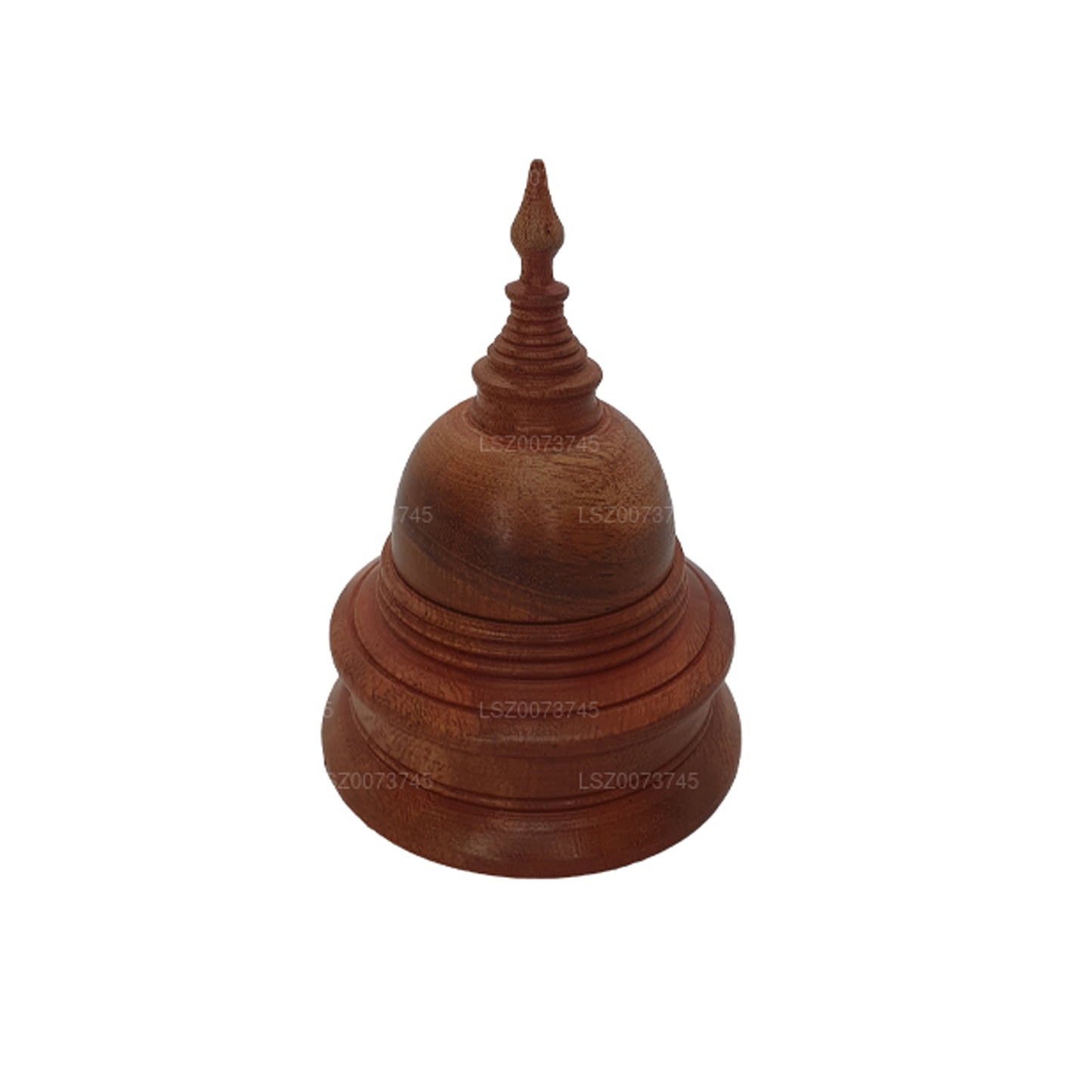 Buddha Stupas Wood Farve (H-4 tommer W-3 tommer)