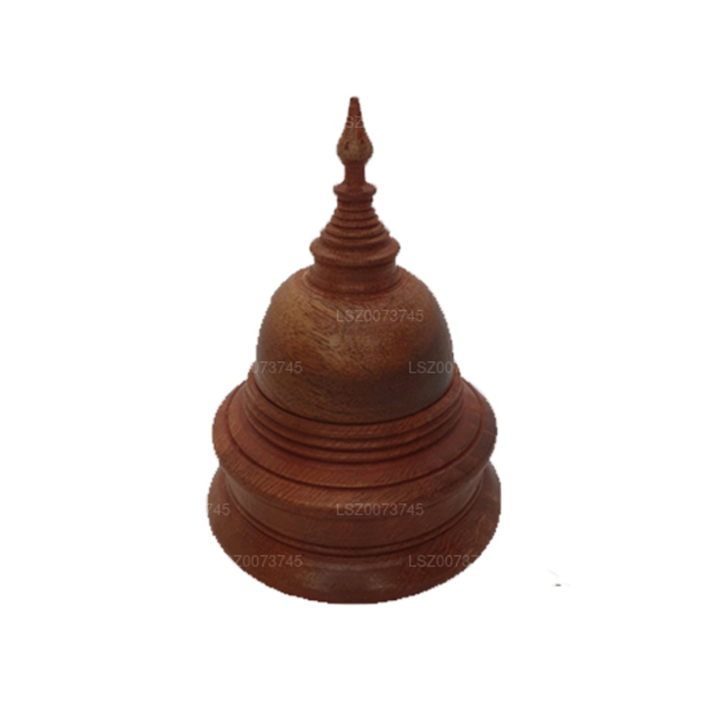 Buddha Stupas Wood Farve (H-4 tommer W-3 tommer)