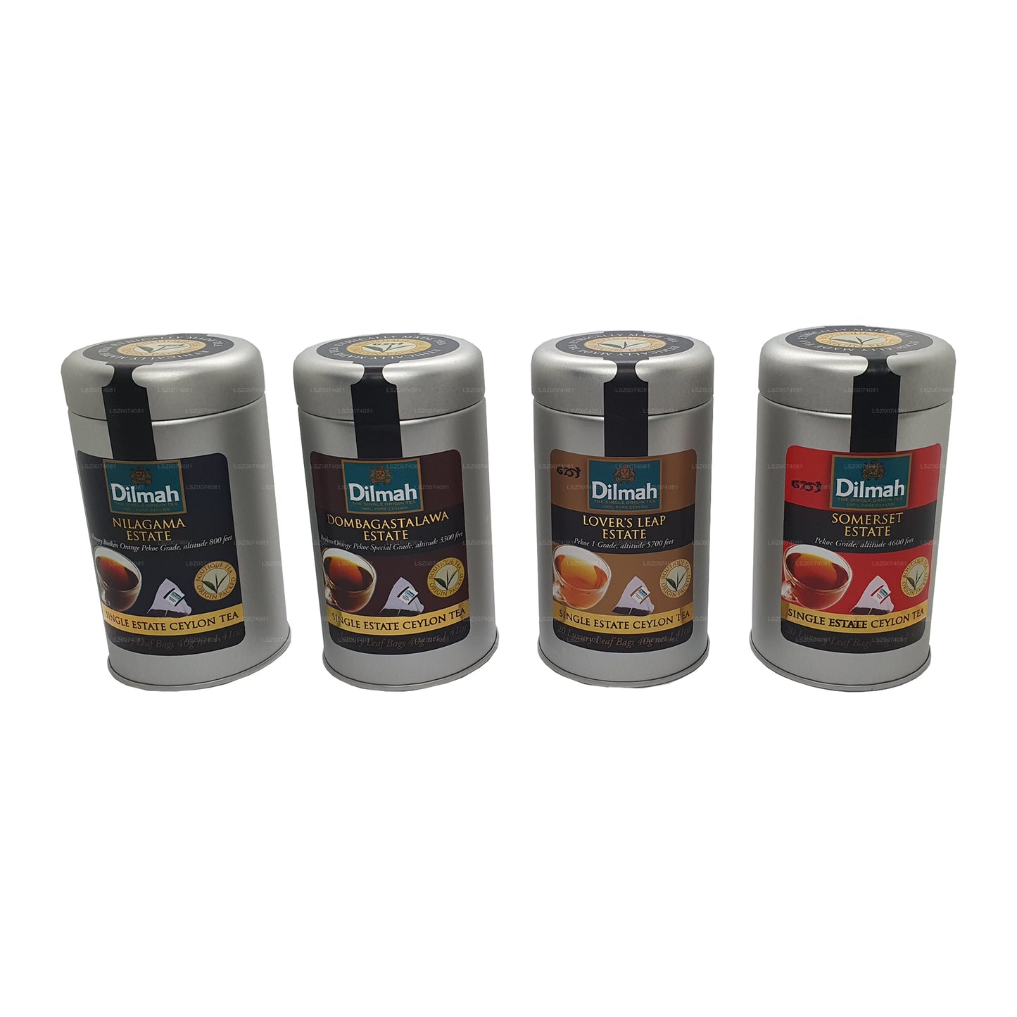 Dilmah Single Estate Tea Caddy (Pakke med 1)