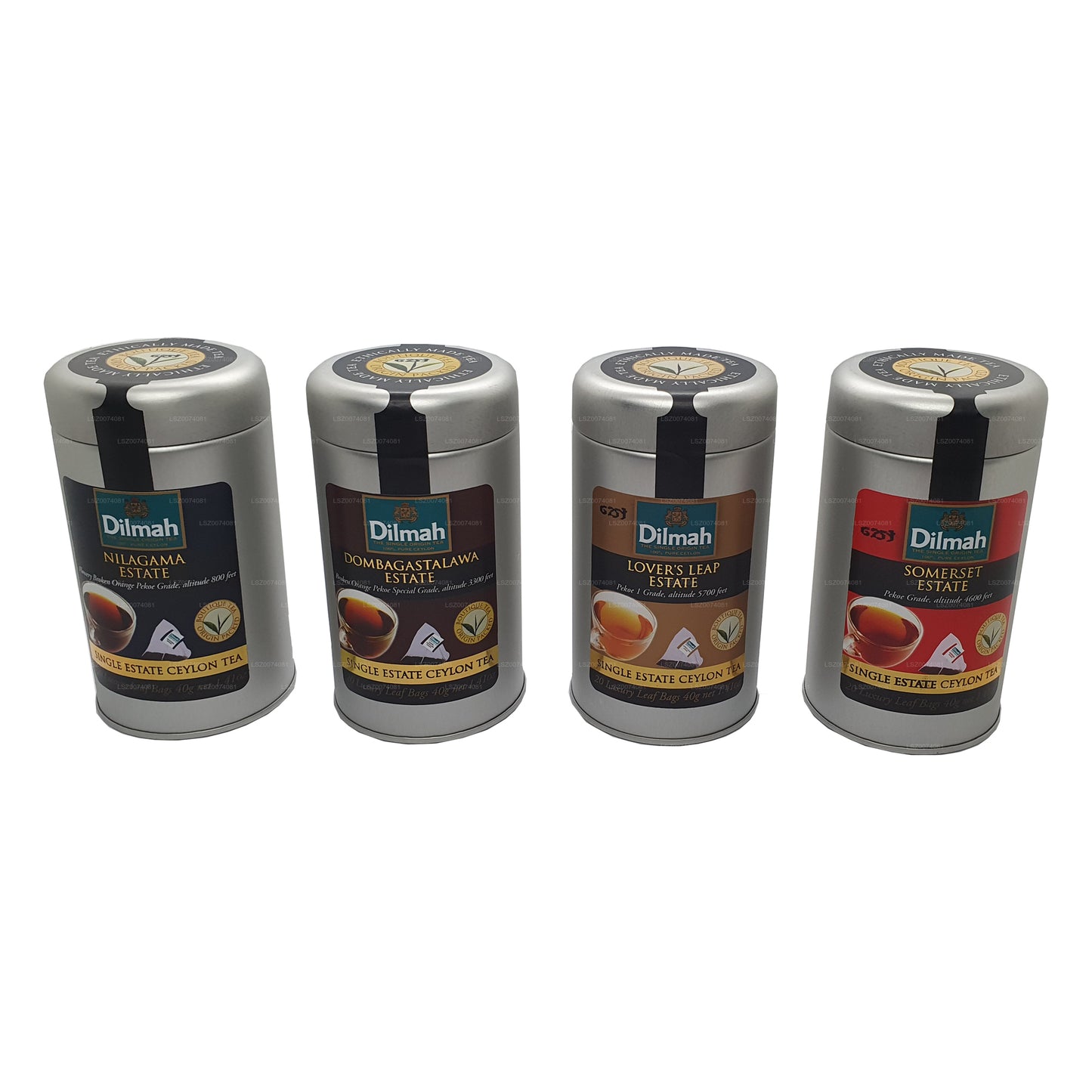 Dilmah Single Estate Tea Caddy (Pakke med 1)