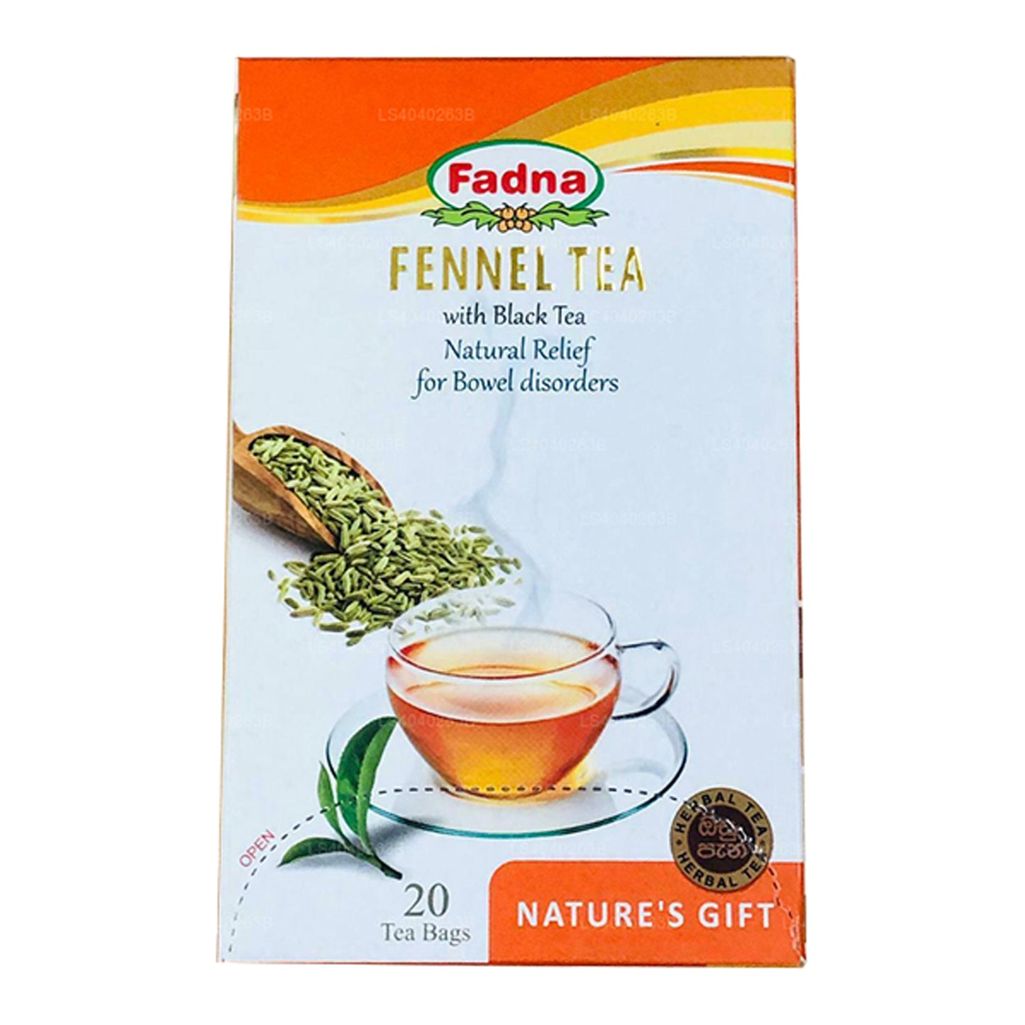 Fadna fennikel te (40g) 20 teposer