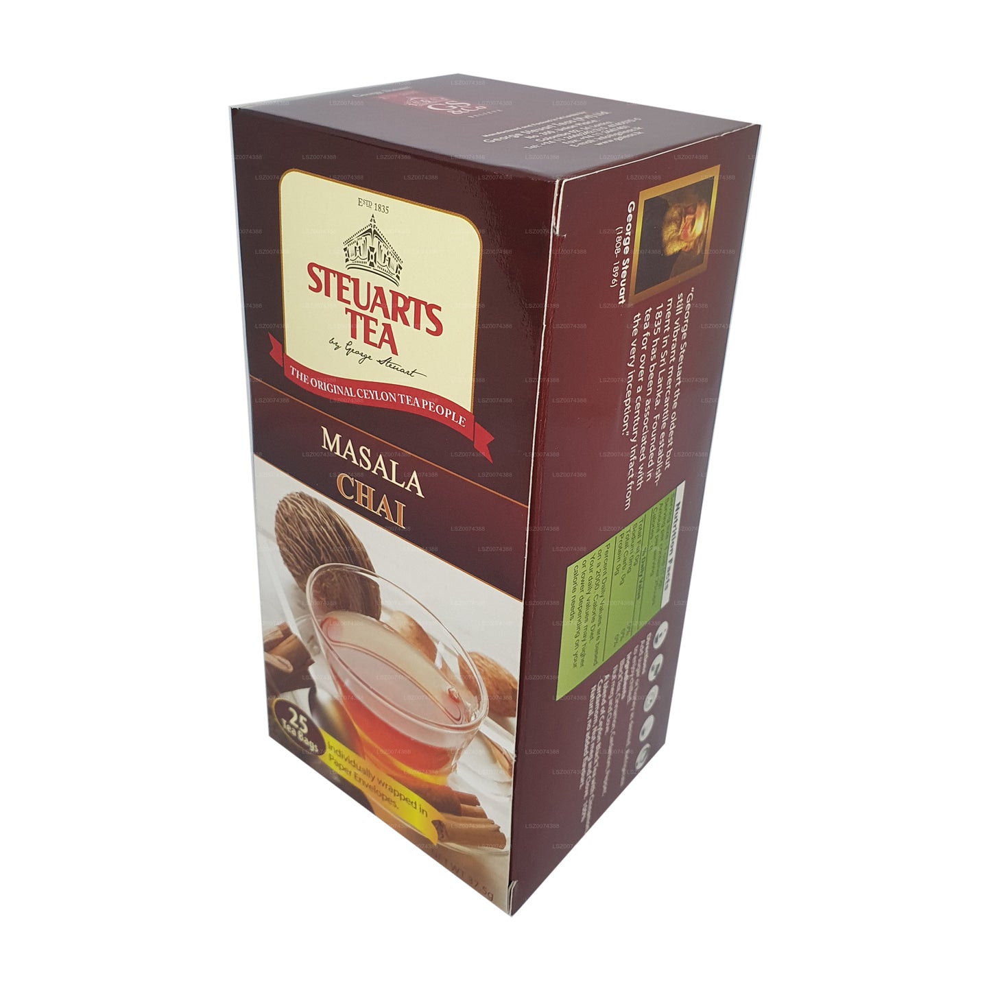 George Steuart Masala Chai Te (50g) 25 Teposer