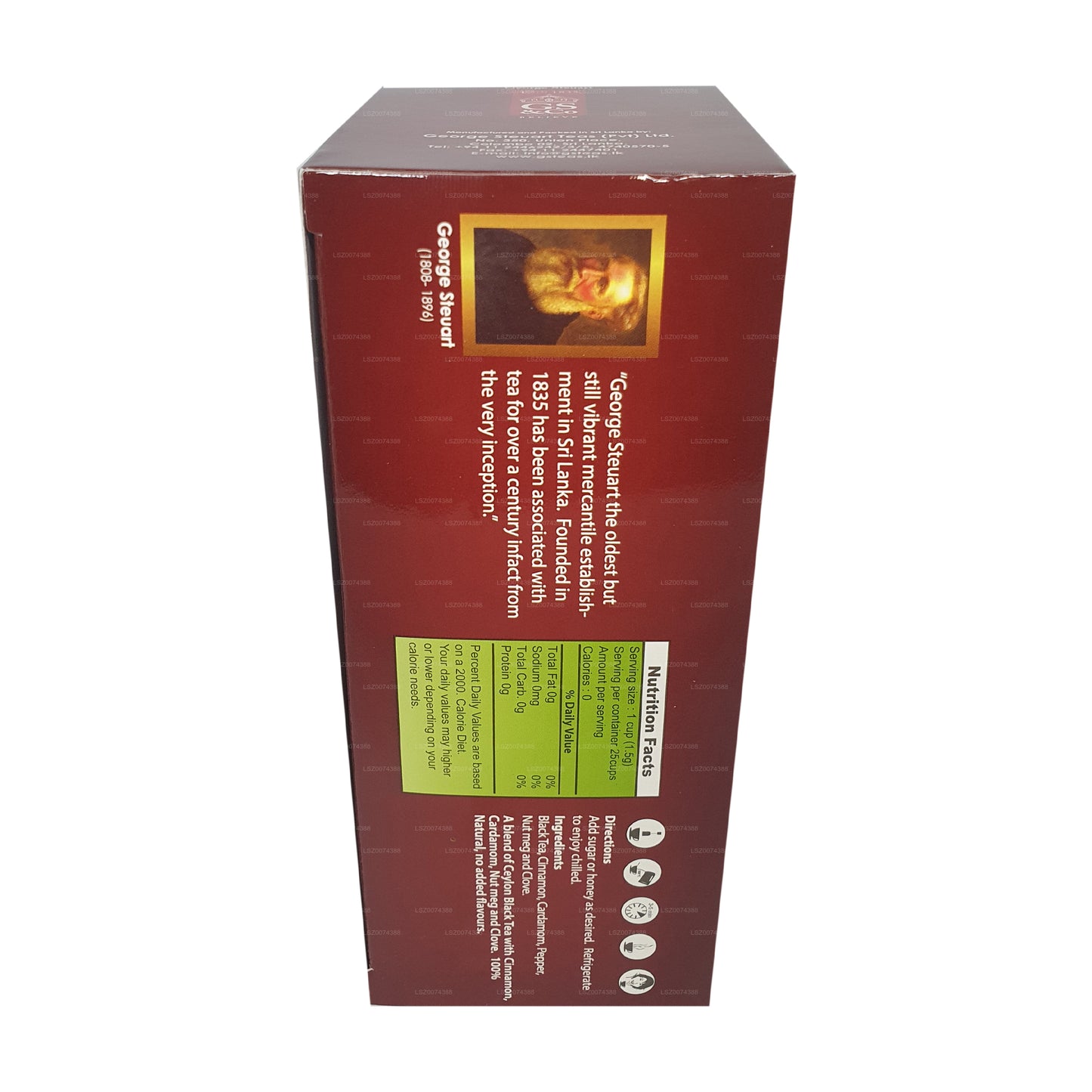 George Steuart Masala Chai Te (50g) 25 Teposer