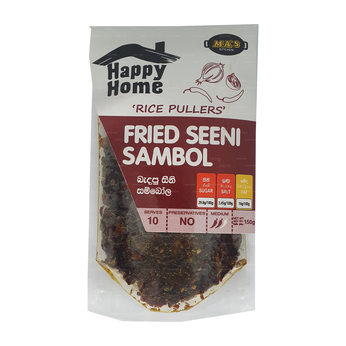 MA's Køkken Happy Home Fried Seeni Sambal (150 g)
