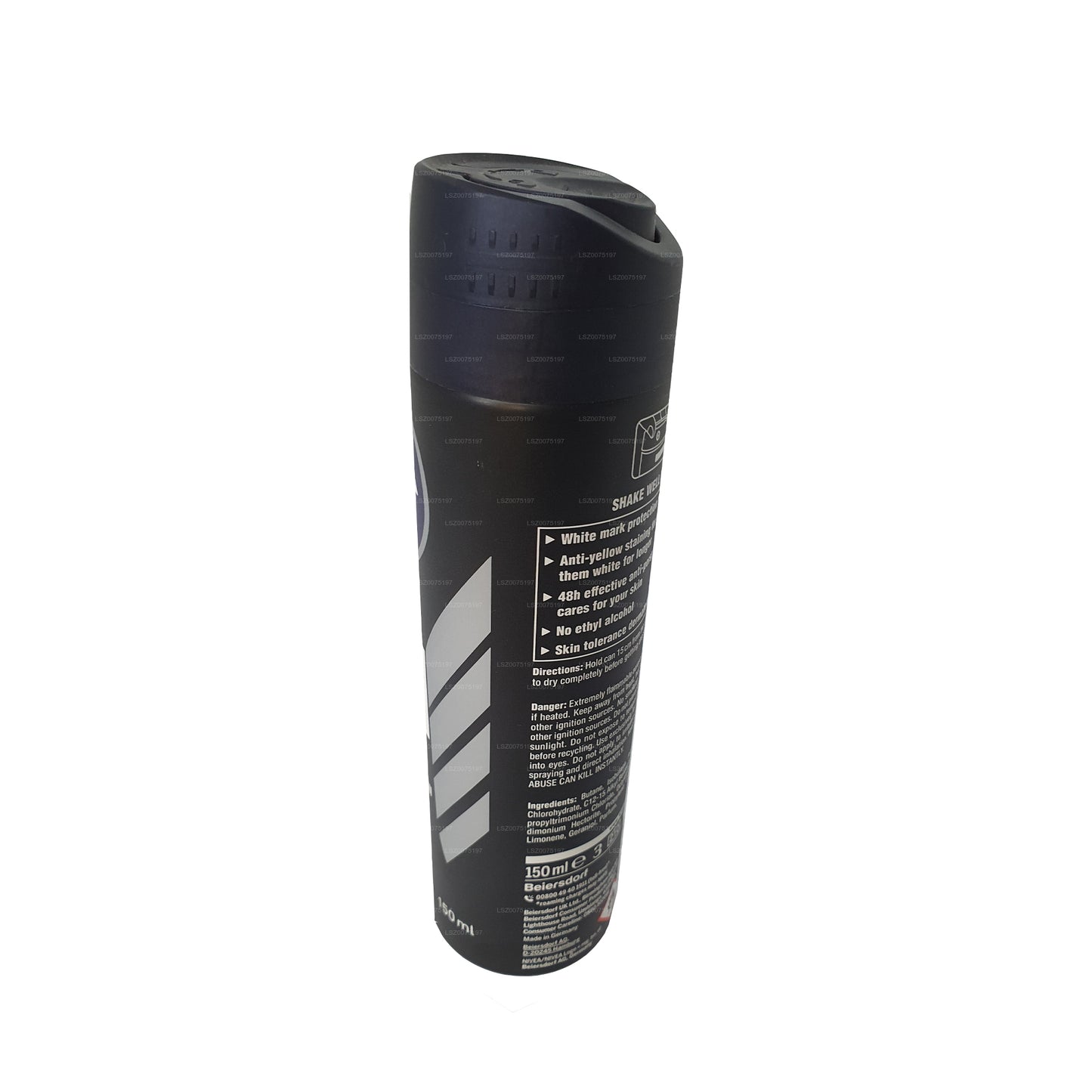 Nivea Invisible Sort og hvid Deo Spray Mænd (250ml)