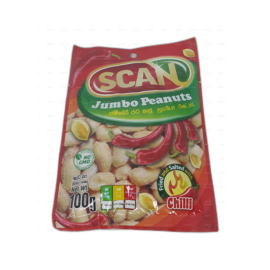 Scan Chilli Jumbo Jordnødder (100g)