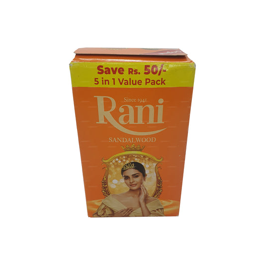 Swadeshi Rani Sandeltræ Sæbe 5 i 1 (5x70g)