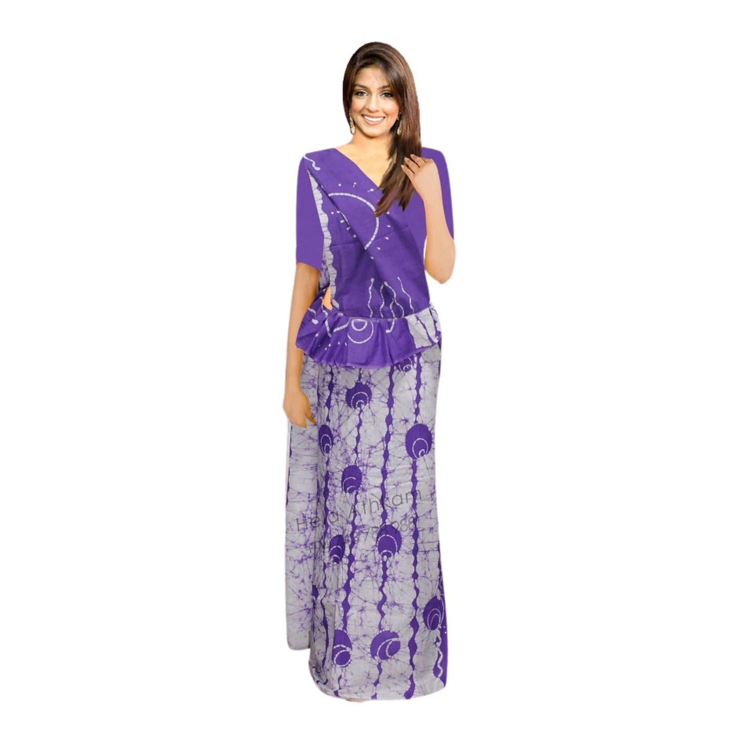 Lakpura Batik Saree (Design S102)