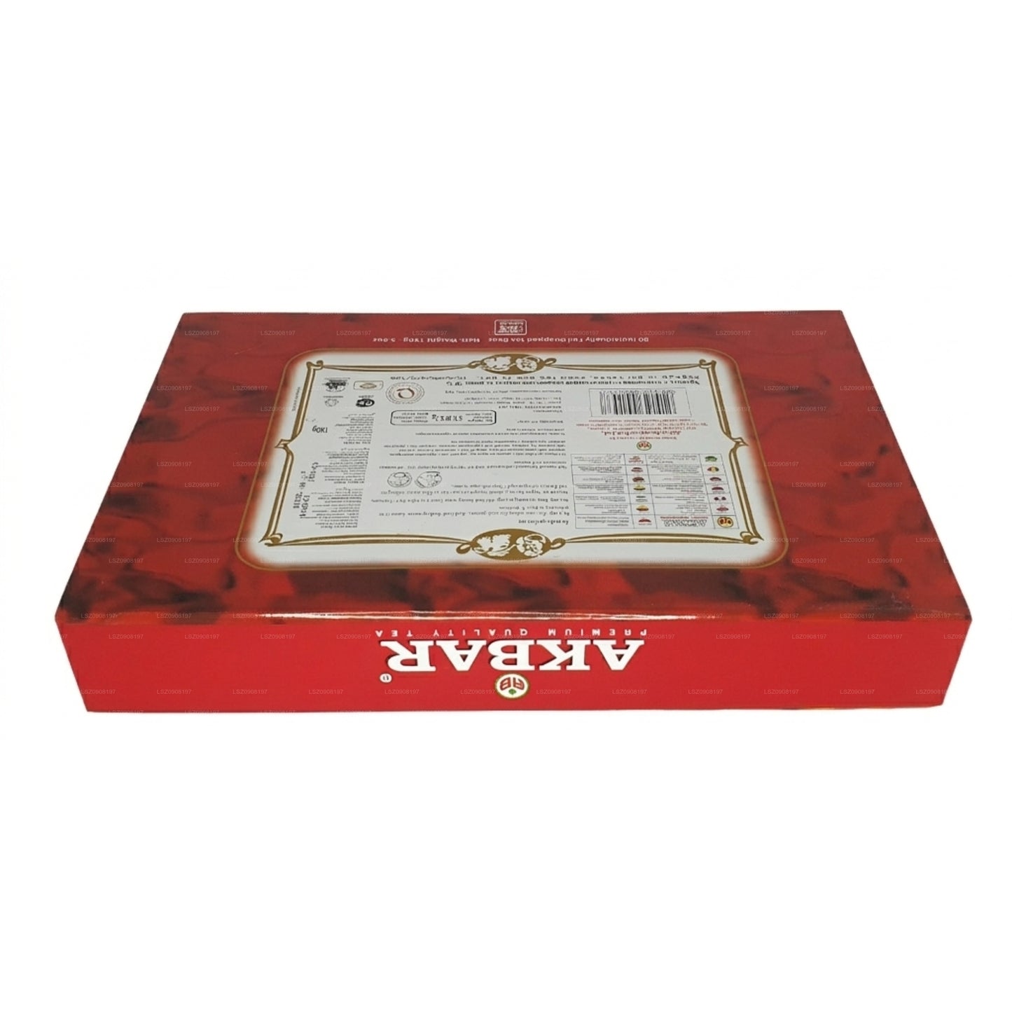 Akbar Fruit Fiesta Sort Te gaveæske med smag 80 teposer (160g)
