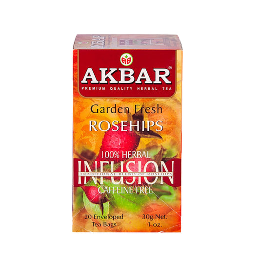 Akbar Garden Fresh Rosehips 20 Teposer (30g)