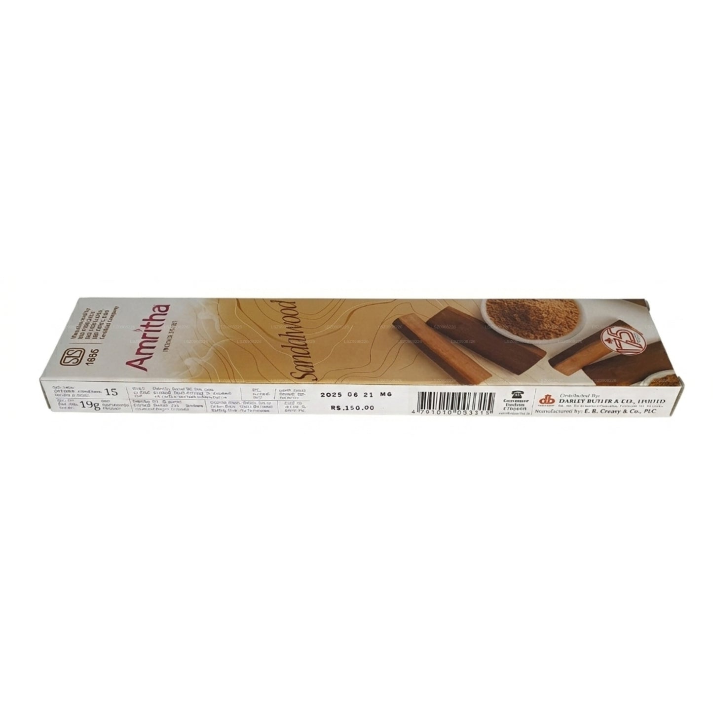 Amritha Sandeltræsjos 15 Sticks (19g)