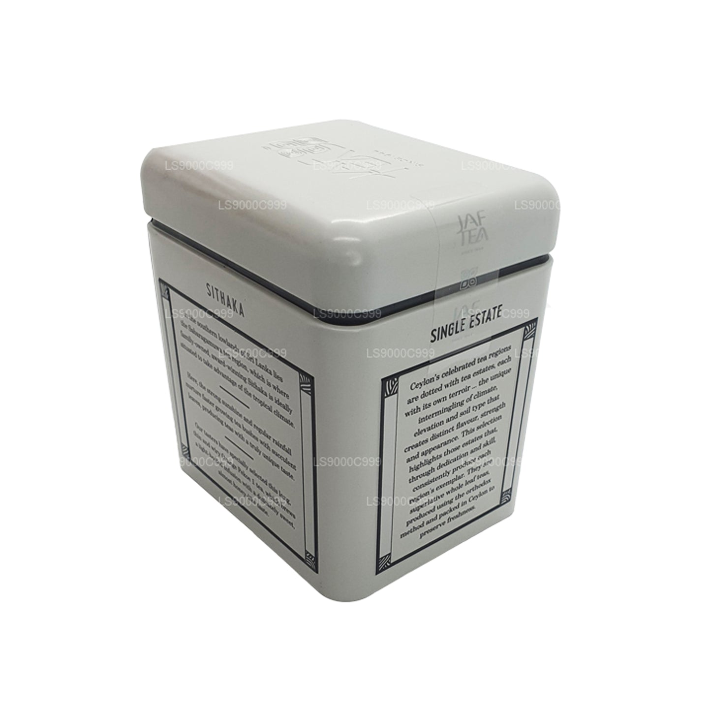 Jaf te enkelt ejendom samling Sithaka (90g) Tin