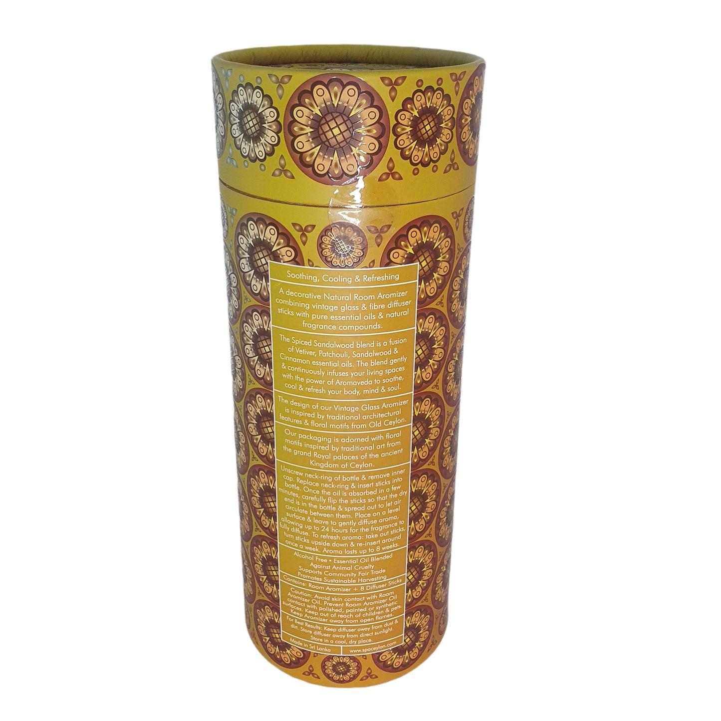 Spa Ceylon krydret sandeltræ naturlige rum Aromizer (190ml)