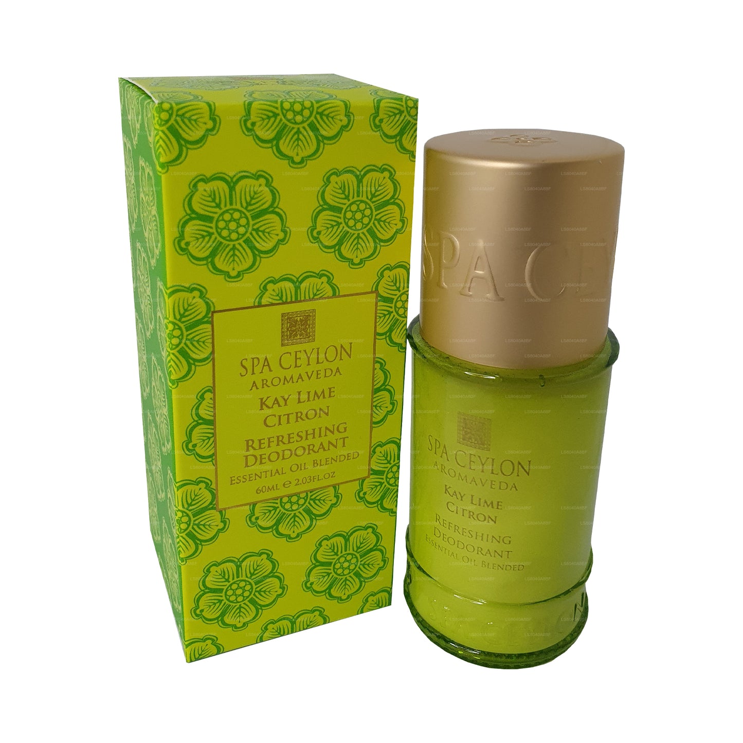 Spa Ceylon Kay Lime Citron - Forfriskende Deodorant (60ml)