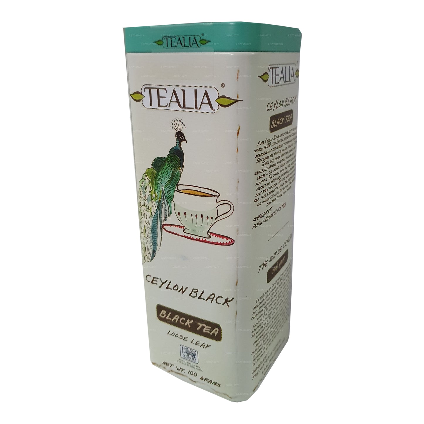 Tealia Ceylon sort te (100 g)