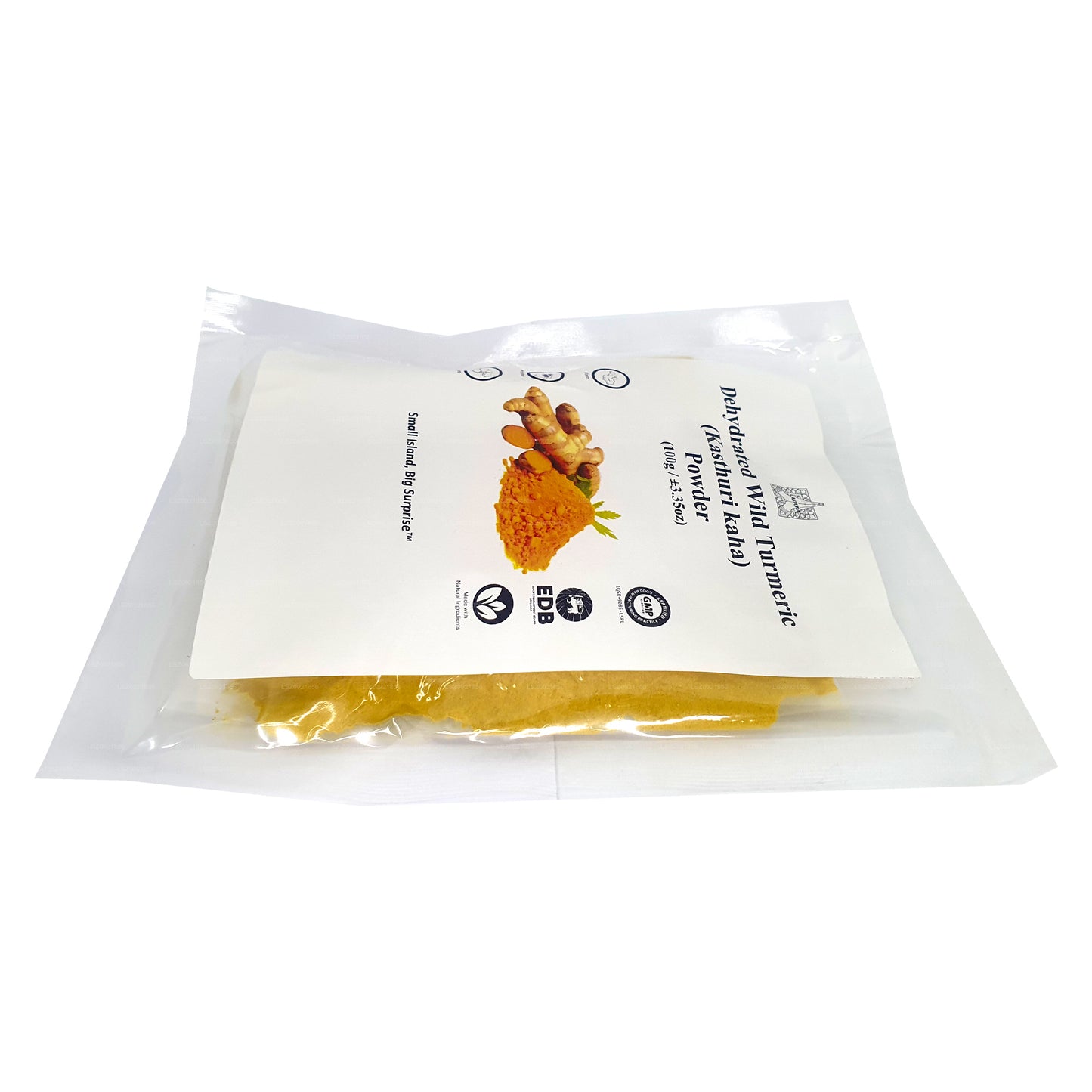 Lakpura Wild Gurkemeje (Kasthuri kaha) Pulver