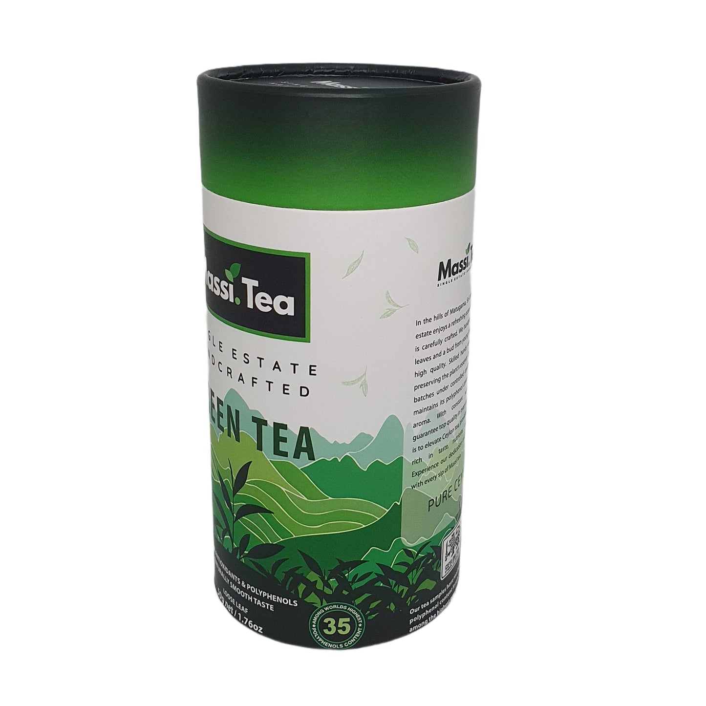 Massi Tea Single Estate Håndlavet Grøn Te (50g)