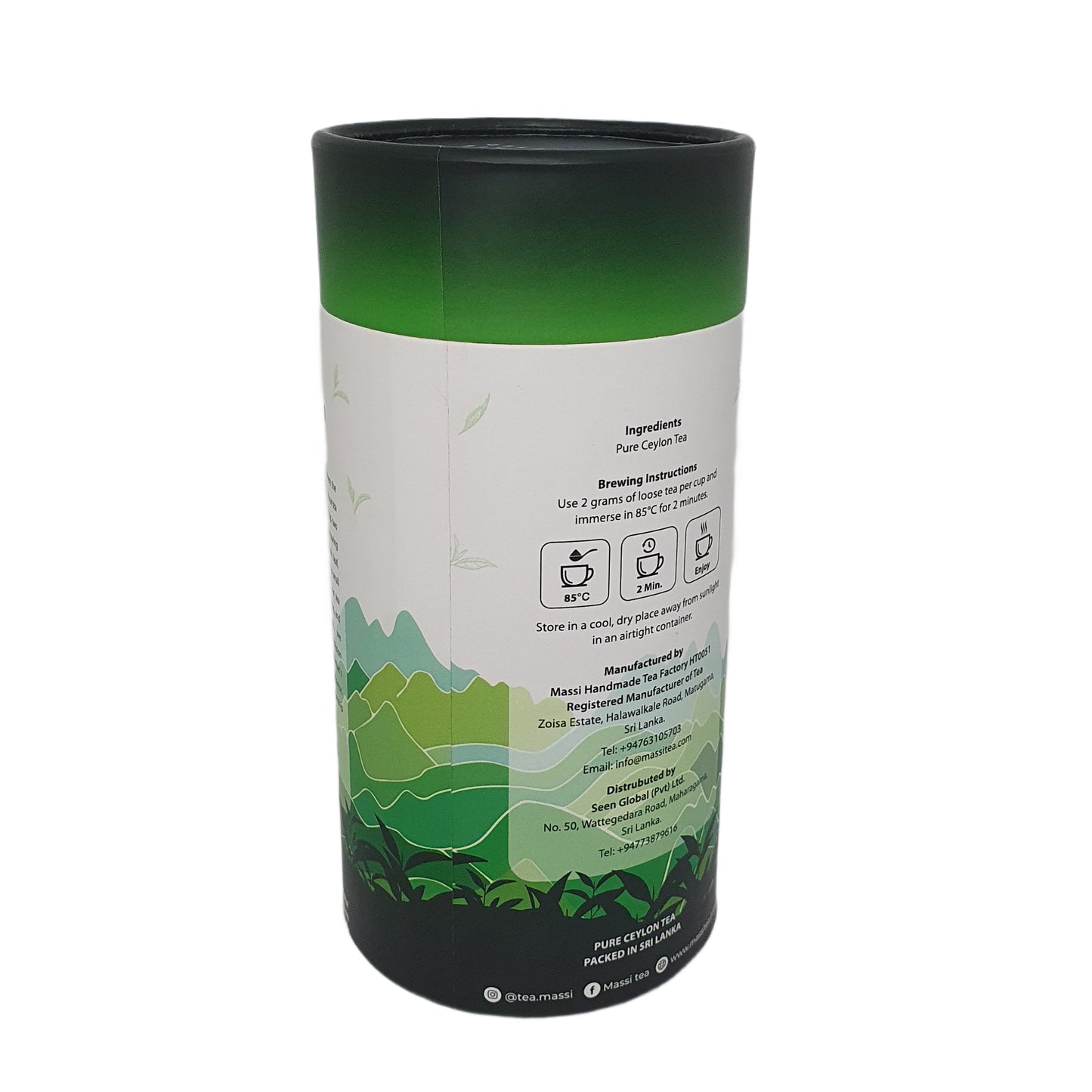 Massi Tea Single Estate Håndlavet Grøn Te (50g)