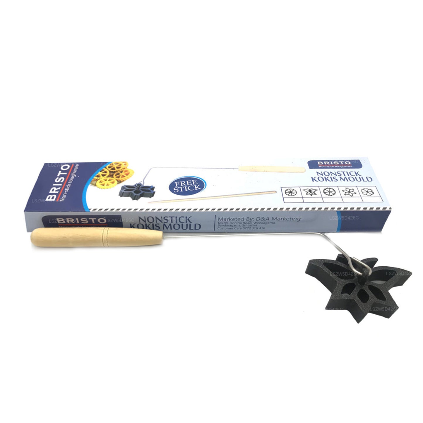 Lakpura Nonstick Kokis Mold