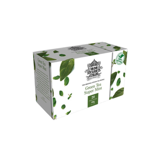 George Steuart Grøn Te Super Mint (40g) 20 Tebreve