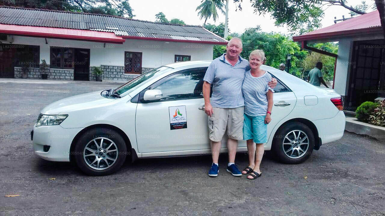 Transfer between Colombo Airport (CMB) and Ella Jungle Resort, Ella
