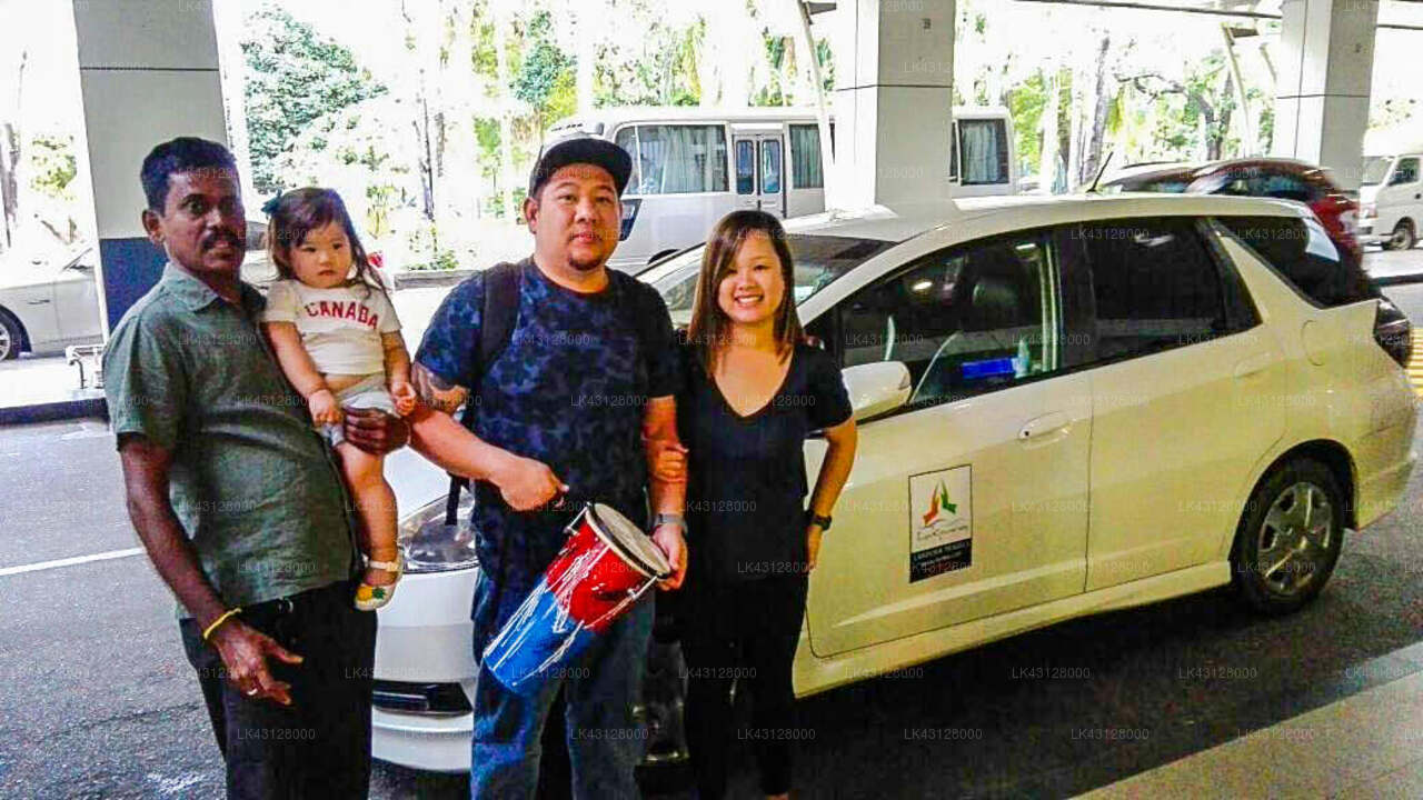 Transfer between Colombo Airport (CMB) and Zion View Guest House, Ella