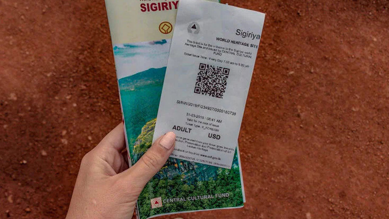 Sigiriya guidet tur med entrébilletter