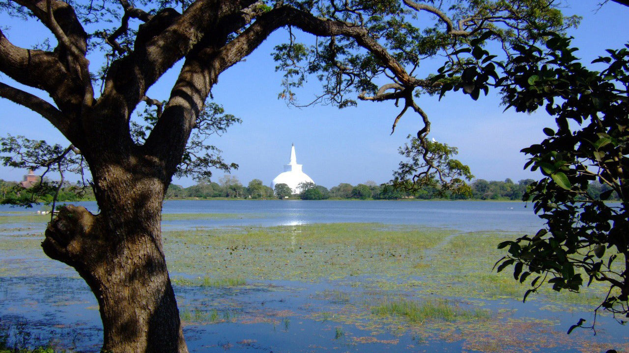 Entrébillet til det hellige område Anuradhapura