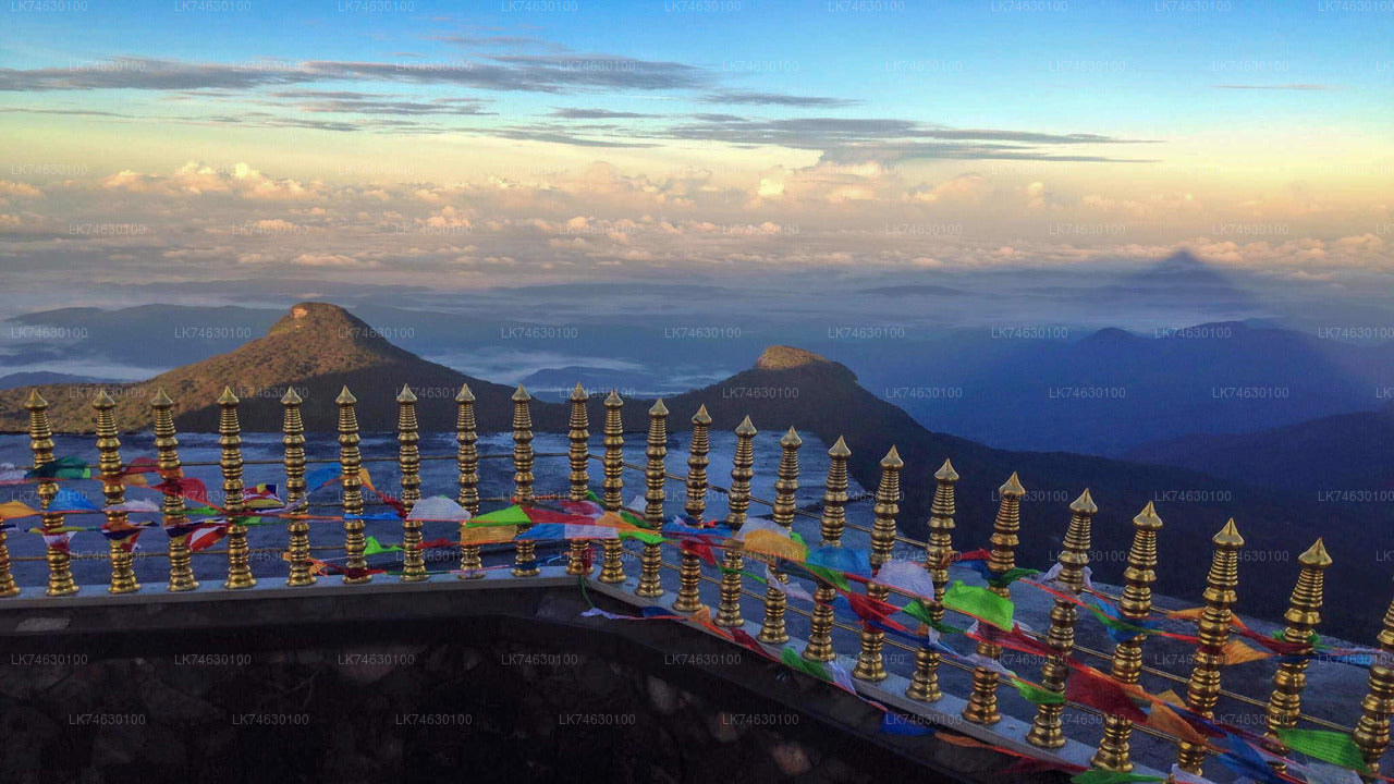 Natvandring til Adam's Peak
