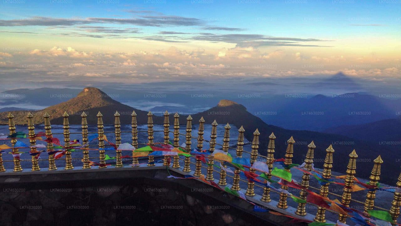 Natvandring til Adam's Peak