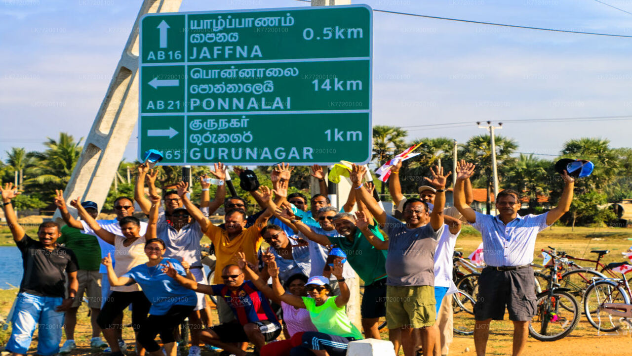 Cykling på landet fra Sigiriya