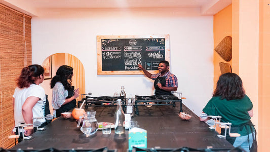 Markedstur og madlavningskursus fra Colombo