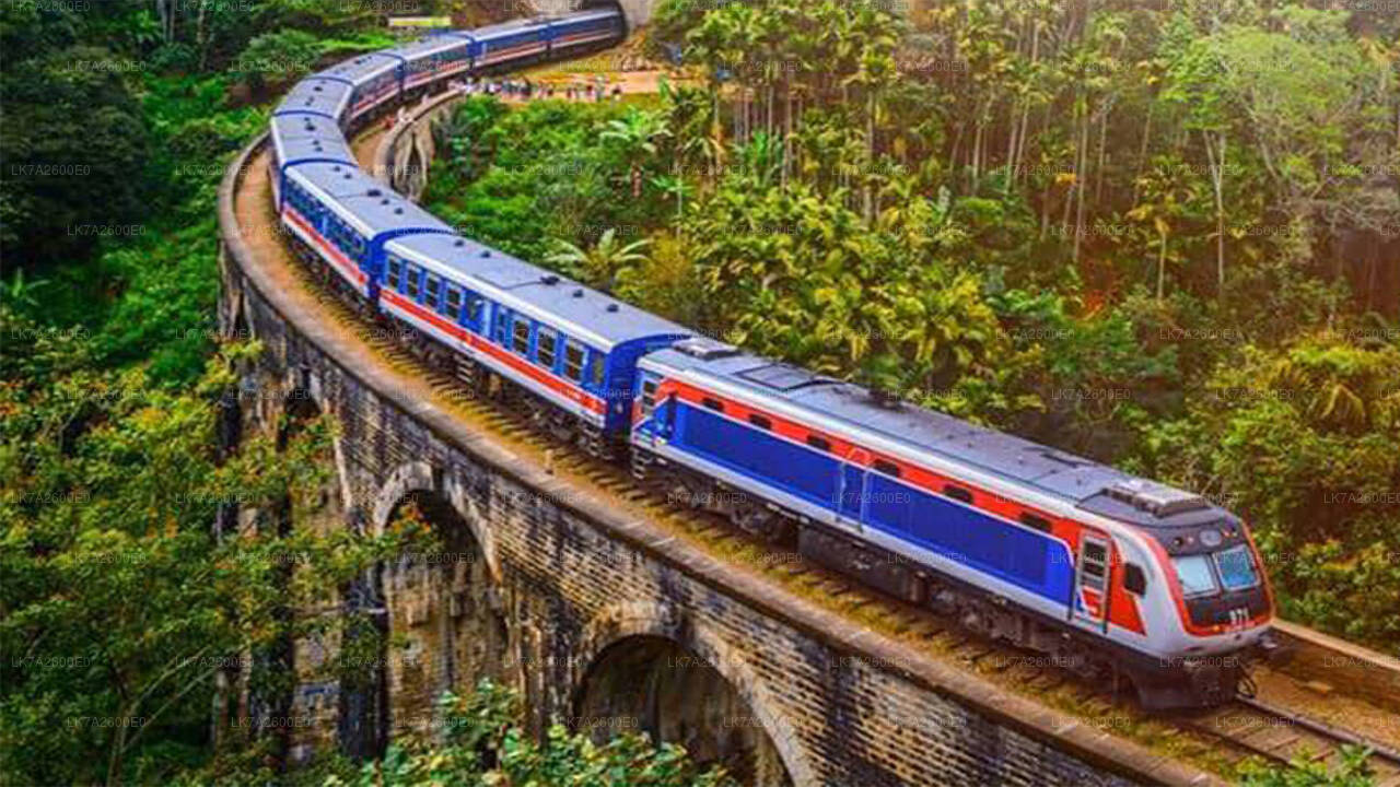 Togtur fra Peradeniya til Badulla (tog nr.: 1001 "Denuwara Menike")