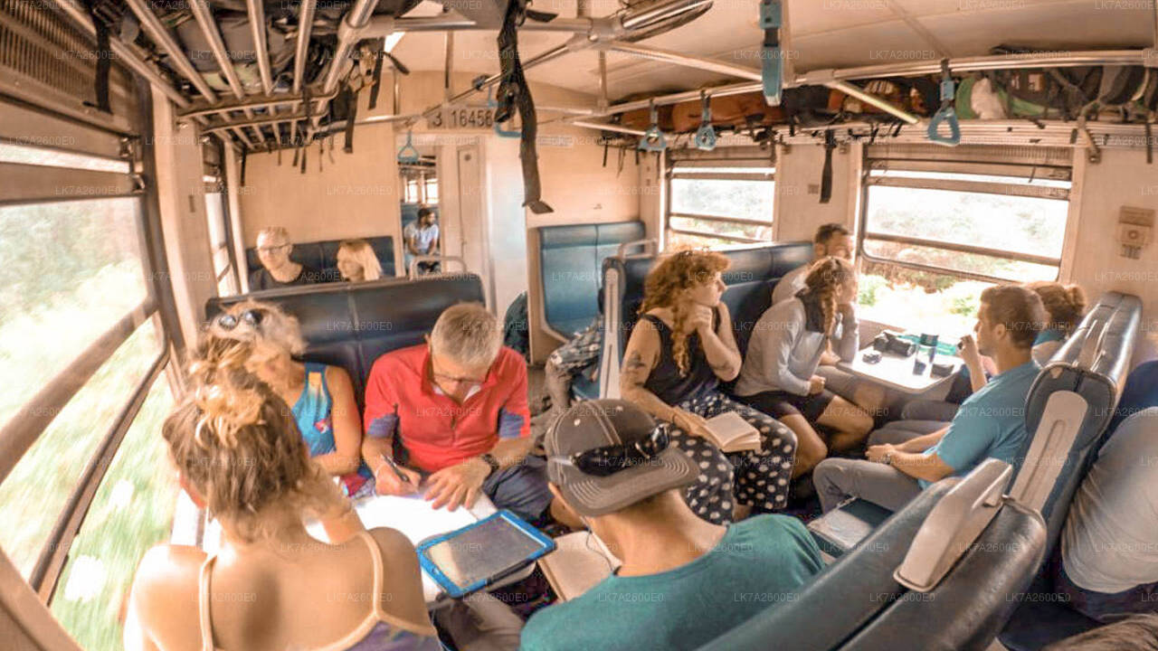 Togtur fra Peradeniya til Badulla (tog nr.: 1001 "Denuwara Menike")