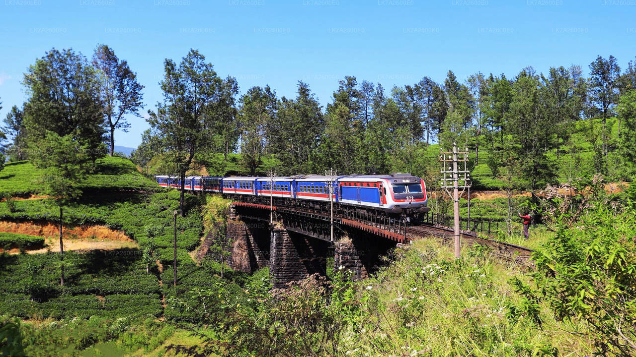 Togtur fra Peradeniya til Badulla (tog nr.: 1001 "Denuwara Menike")