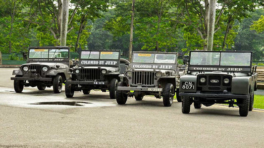 Colombo City Tour af War Jeep fra Colombo Havn