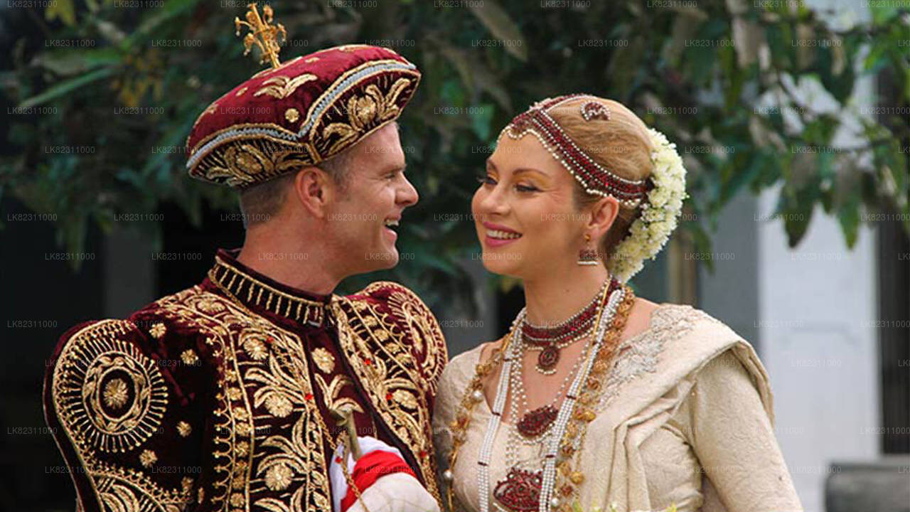 Traditionel destinationsbryllup