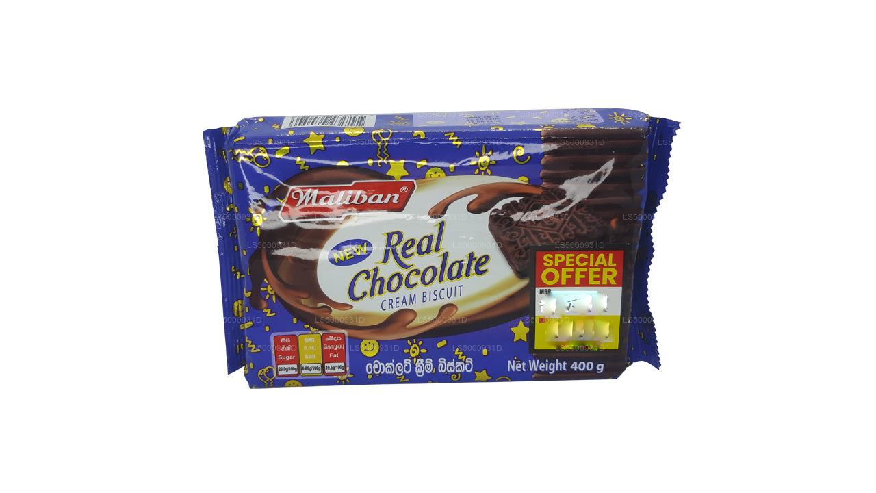Maliban Rigtig Chokolade Cream Biscuit (400g)