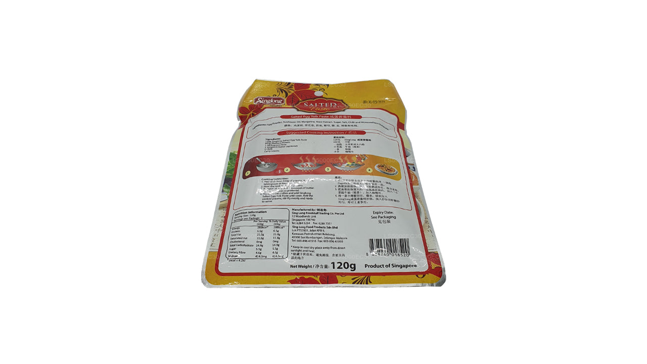 Singlong saltet æggeblomme (120 g)